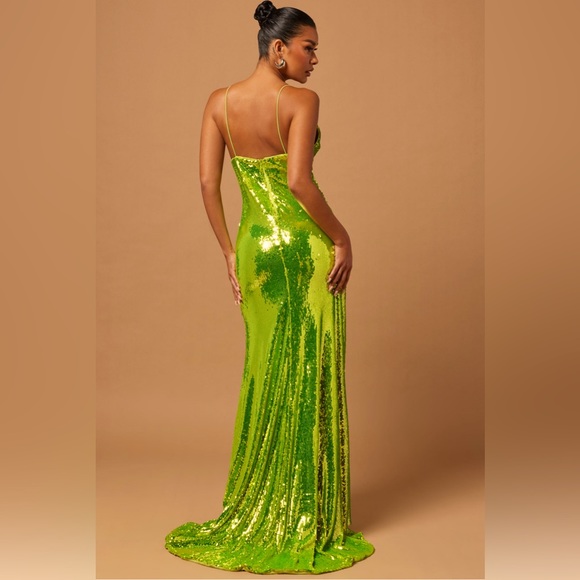 Long Sequin Dress - Picture 4 of 4